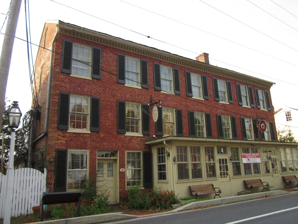 Main Street in New Market, MD, a town TCS Cleaning Service serves