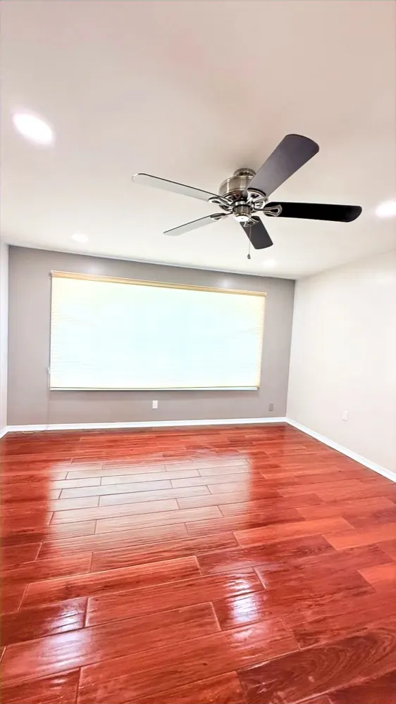 Freshly finished room after a renovation, the kind of space post-construction cleaning prepares for use in Frederick, MD